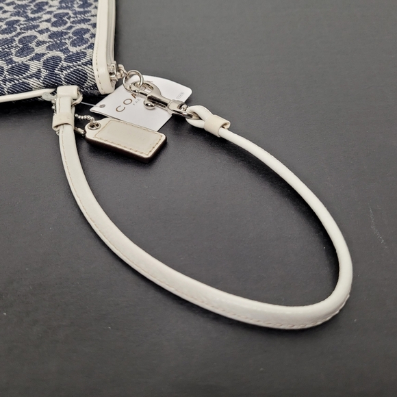 Coach Small Wristlet In Signature C's Denim #CA538 - Picture 7 of 7